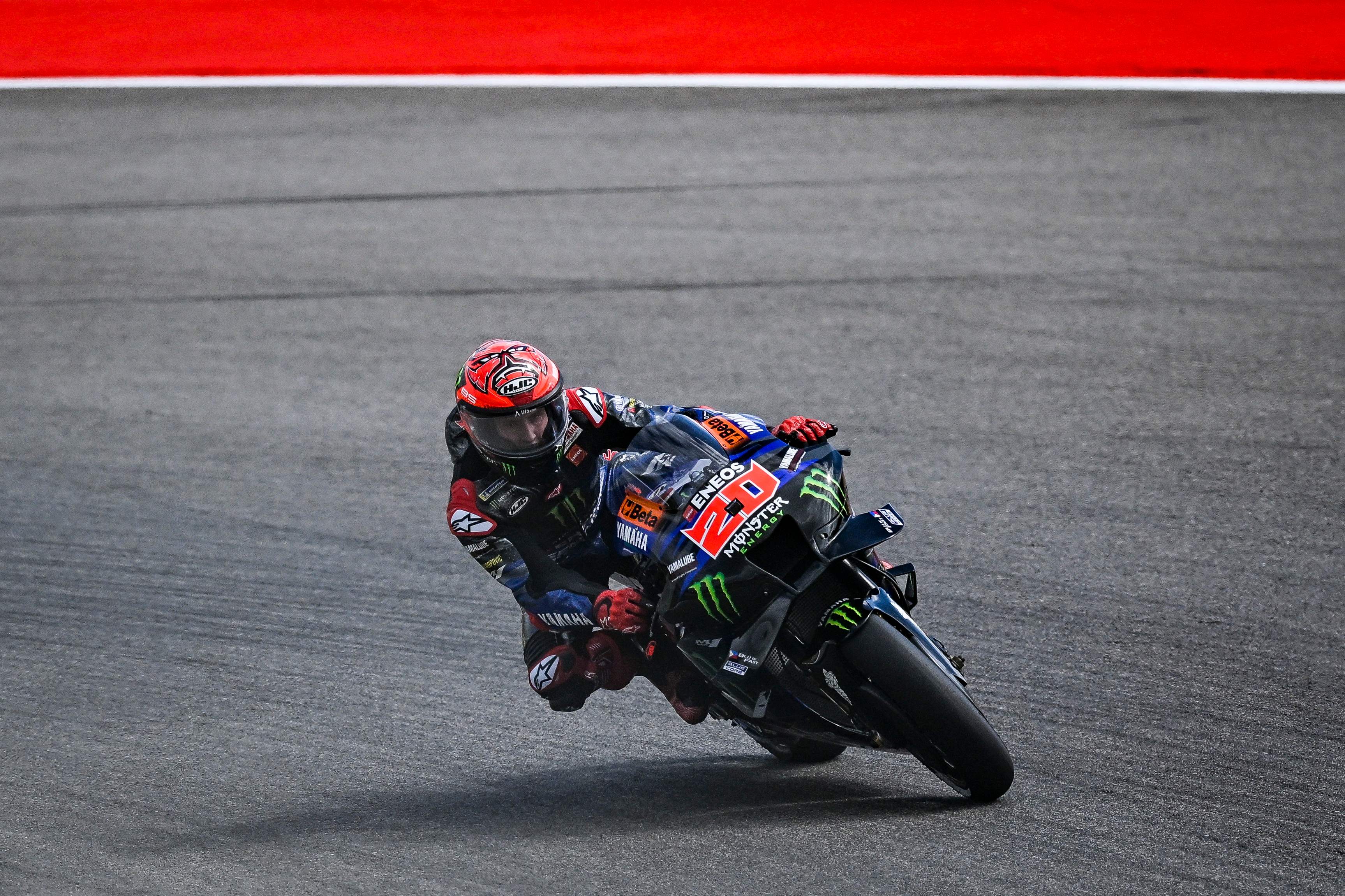 Pembalap Yamaha Fabio Quartararo