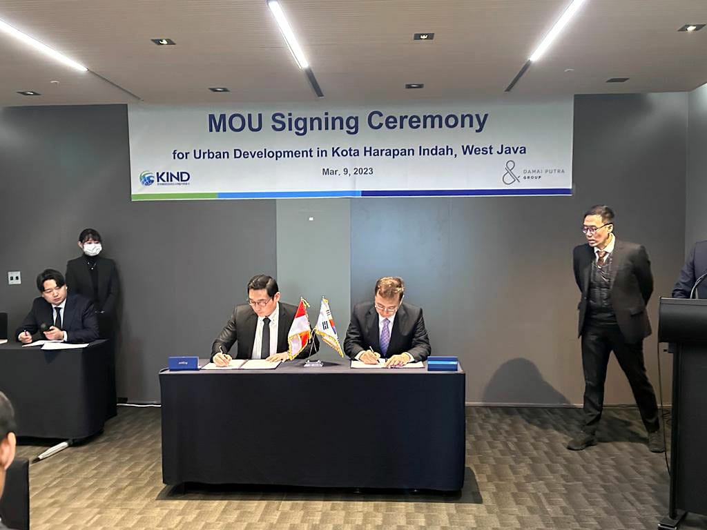 Rangkul Korsel, Damai Putra Group Bangun Infrastruktur di Kota Harapan Indah
