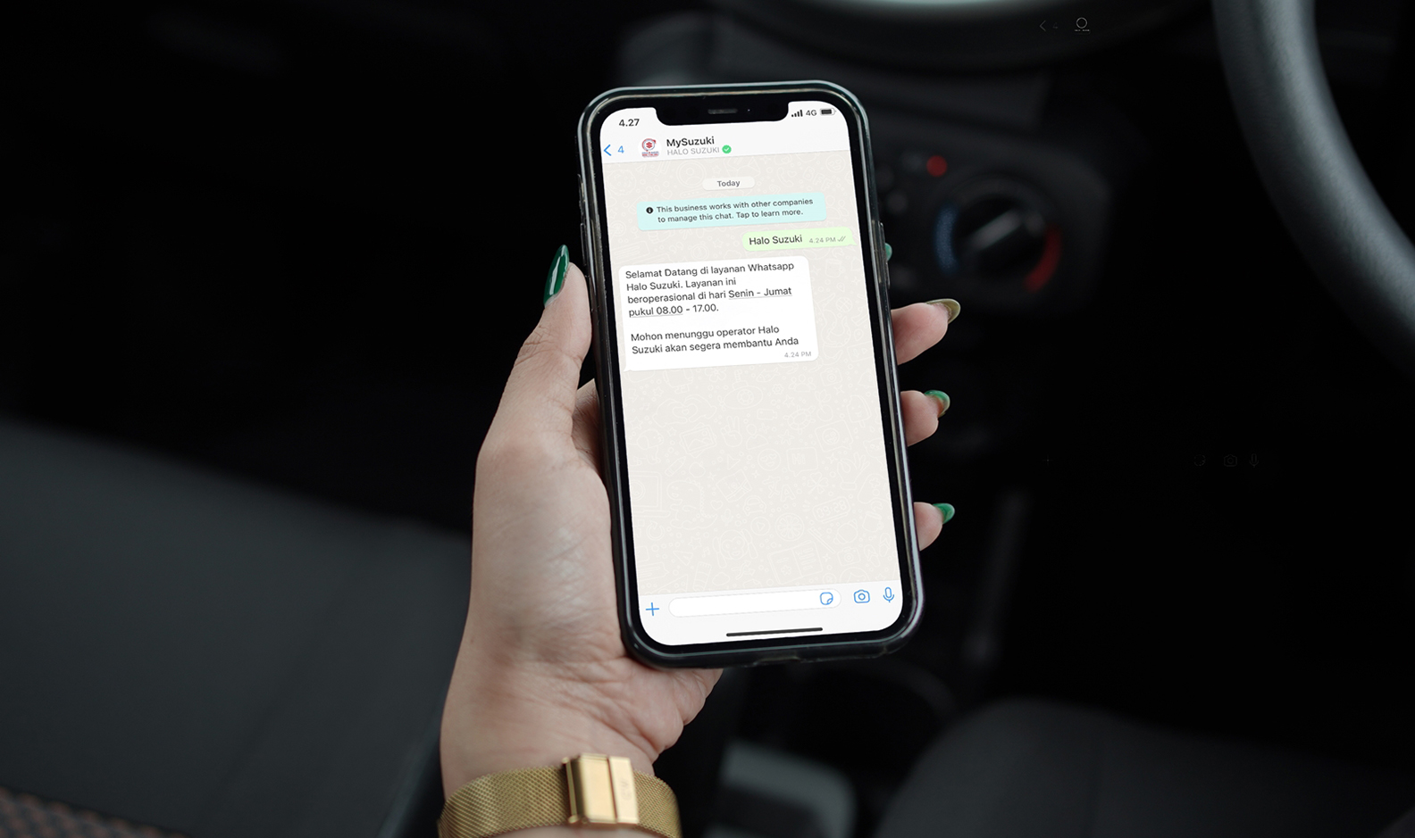  Layanan Halo Suzuki kini dapat diakses melalui Whatsapp