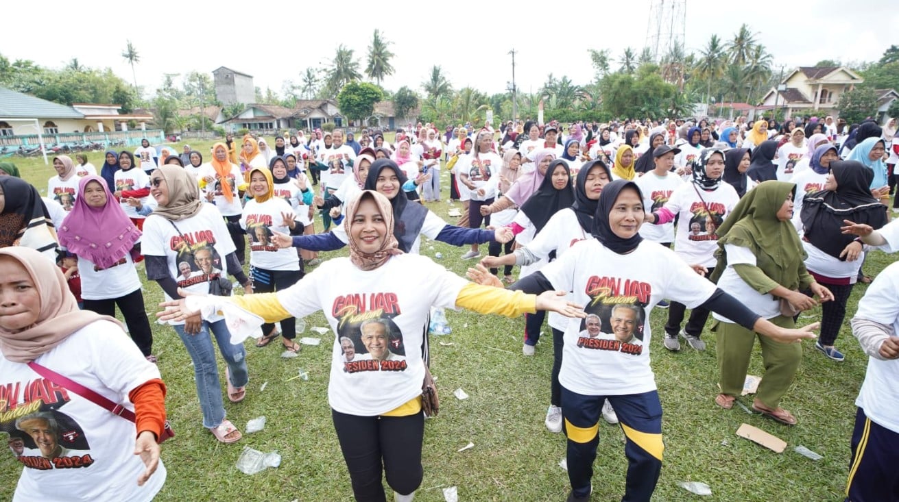 Kegiatan Sahabat Ganjar di Sumatra Selatan