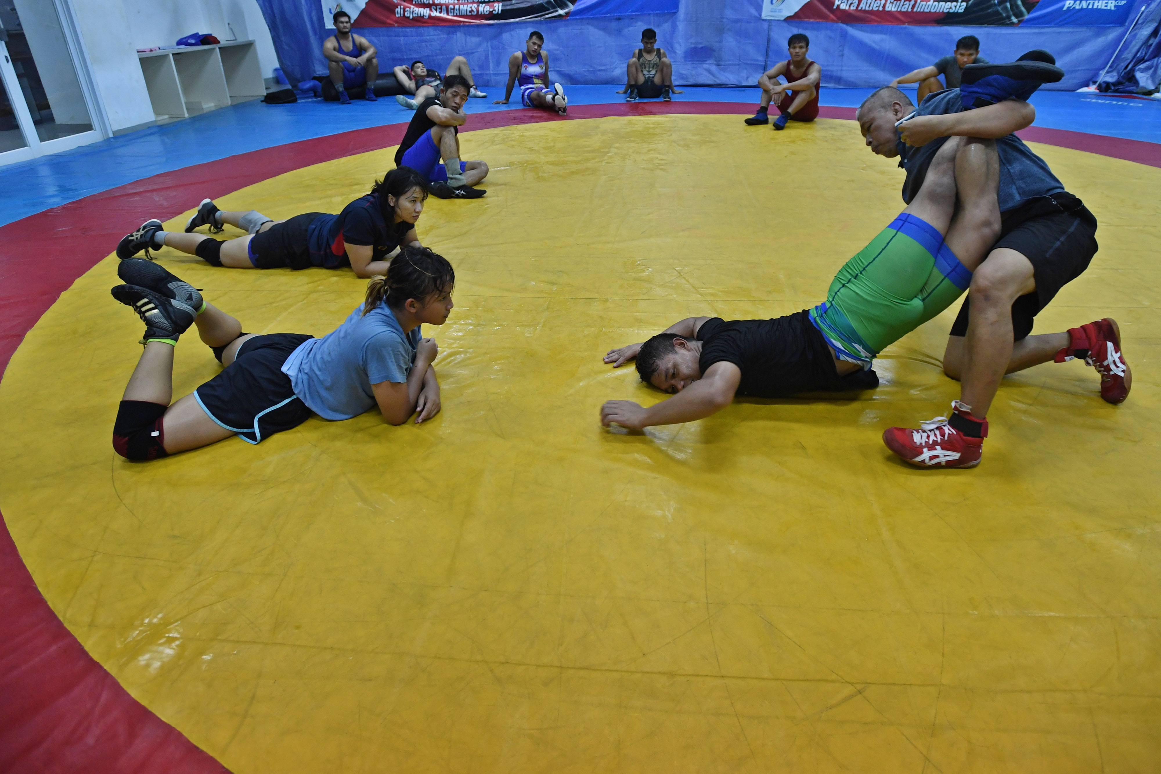 Ilustrasi pelatnas gulat