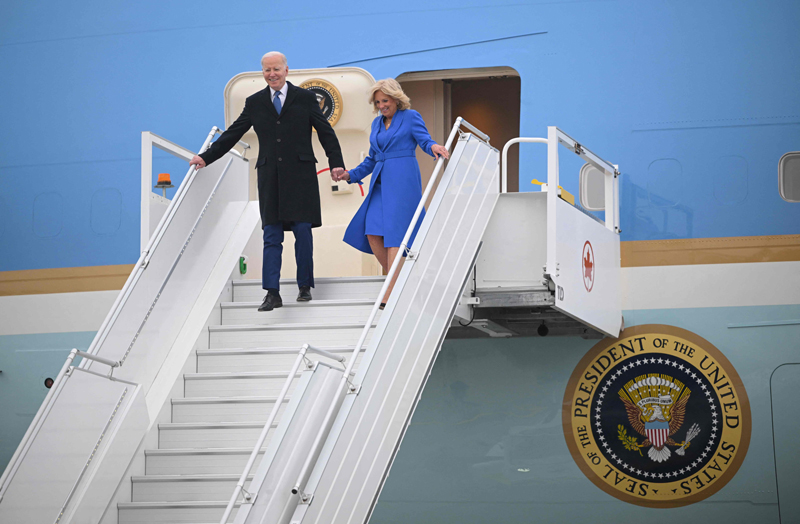 Presiden Amerika Serikat Joe Biden tiba di Kanada untuk melakukan pertemuan dengan Perdana Menteri Justin Trudeau.