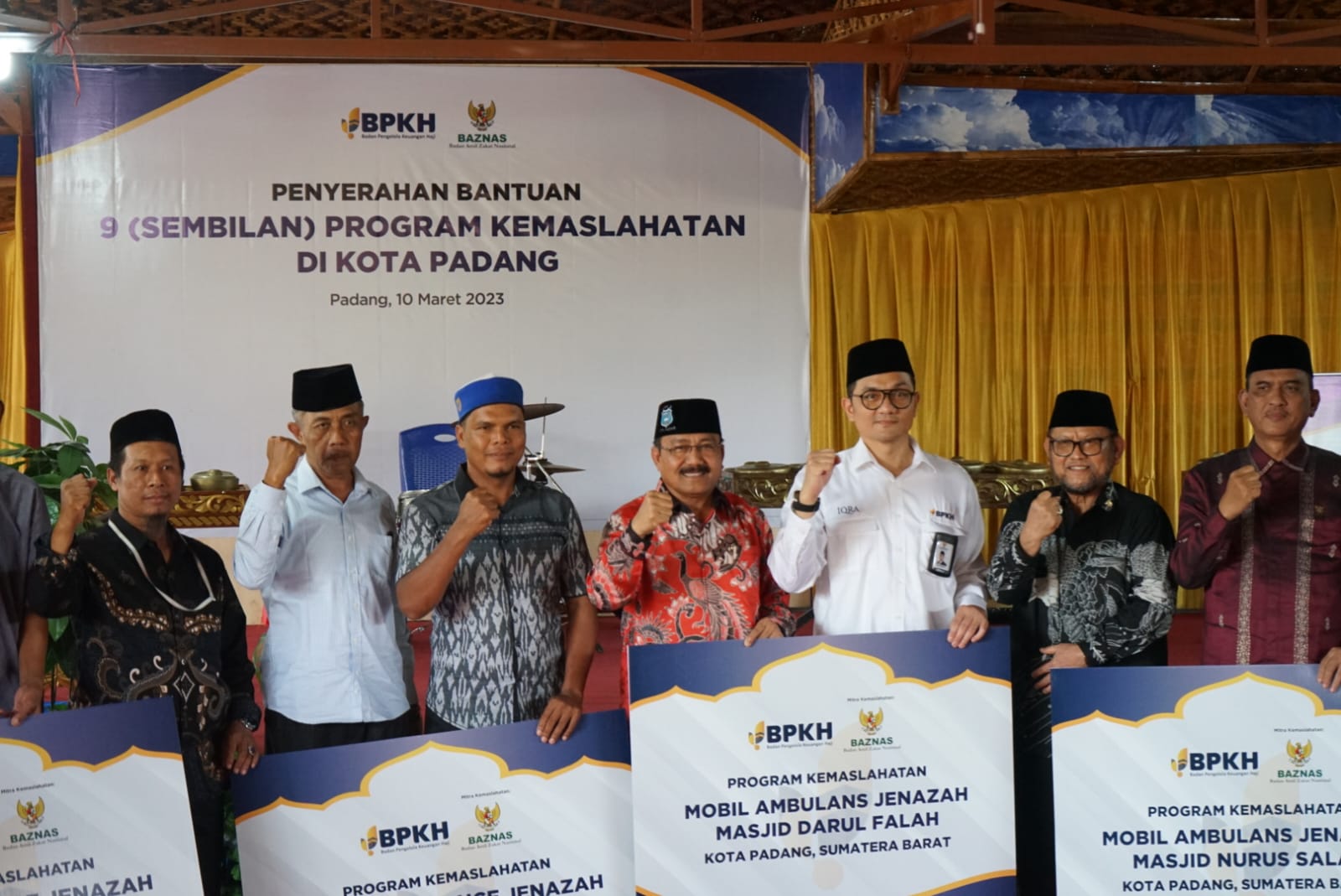 BPKH dan Baznas Serahkan Bantuan Di Kota Padang
