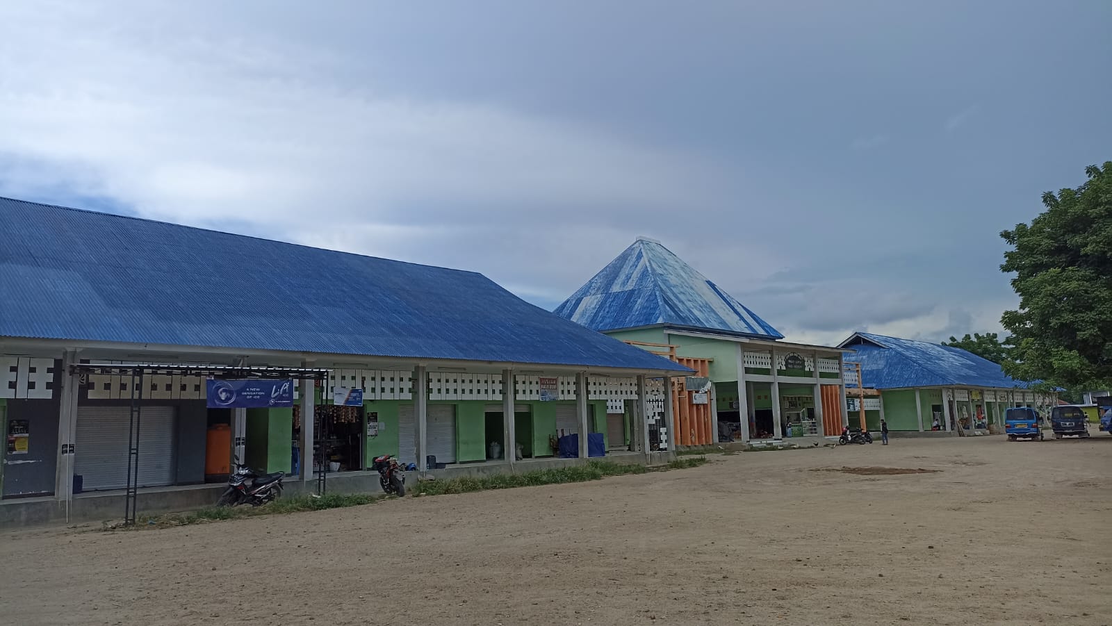 Pasar Danga di Kabupaten Nagekeo, NTT.