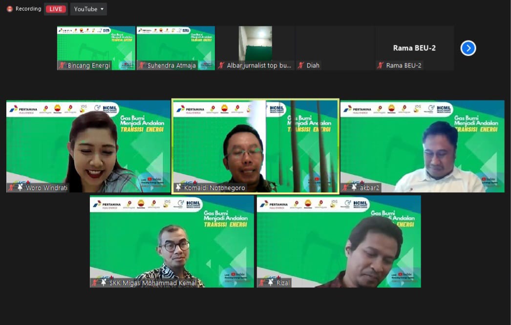 Gas Bumi Miliki Peran Strategis pada Masa Transisi Energi