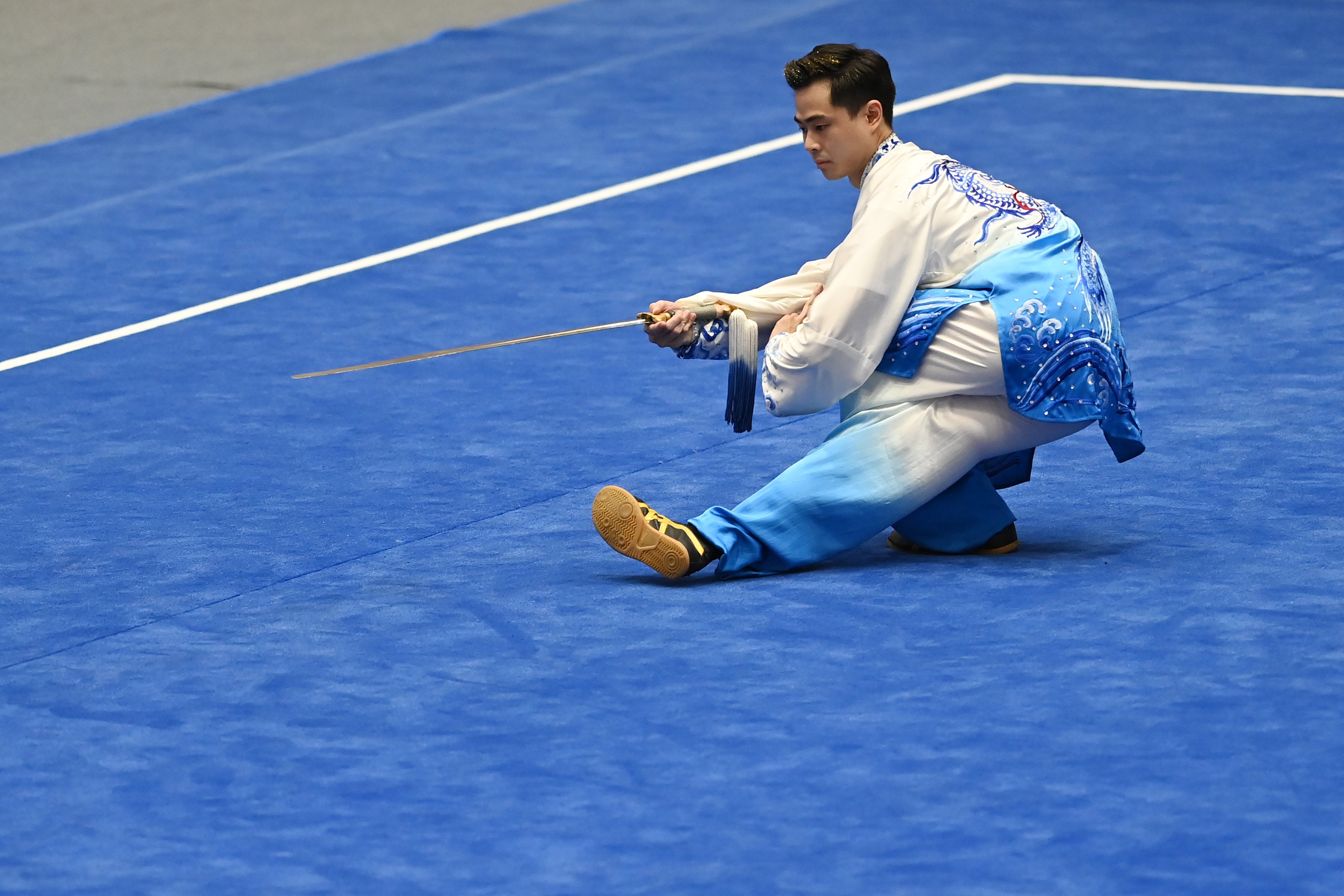 Pewushu Indonesia Nicholas menjadi salah satu dari 14 atlet wushu yang dikirim ke SEA GAMES 2023 Kamboja.