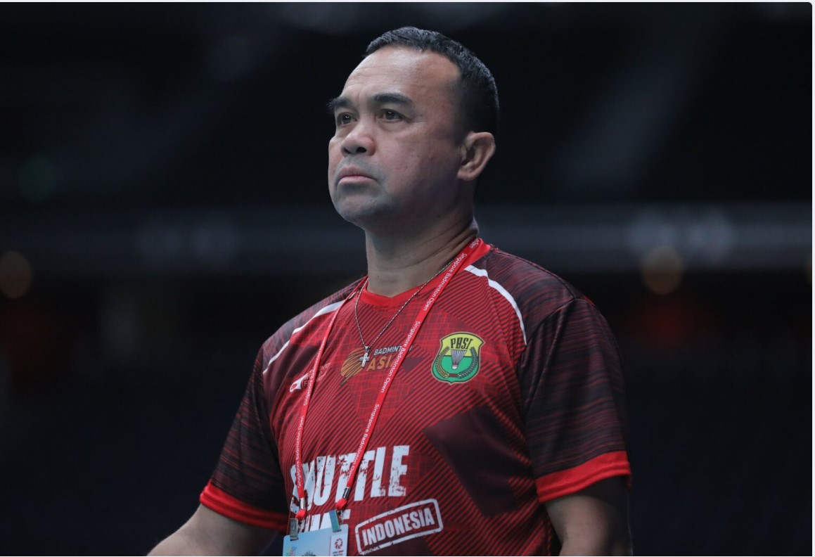 Manajer Timnas Bulu Tangkis Indonesia Rionny Mainaky