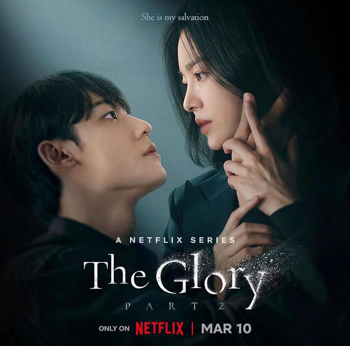 Poster The Glory Part 2 dibagikan Netflix
