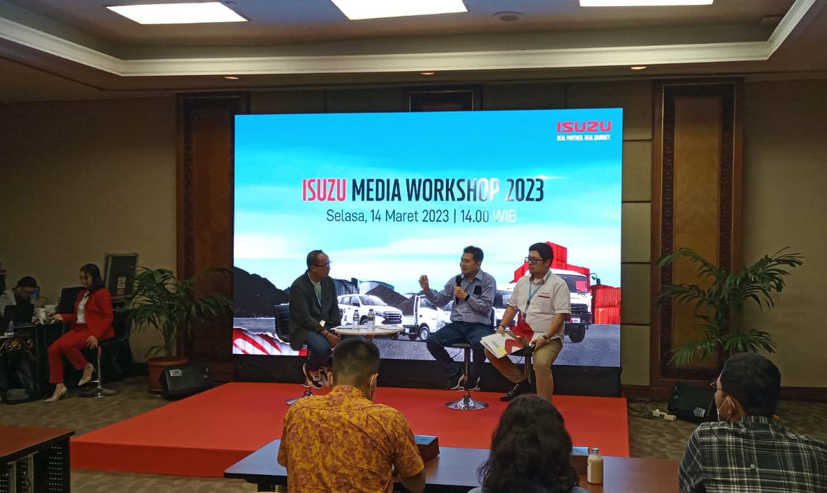 WORKSHOP: Isuzu Media Workshop 2023 di ajang GJAW 2023, Selasa (14/3)