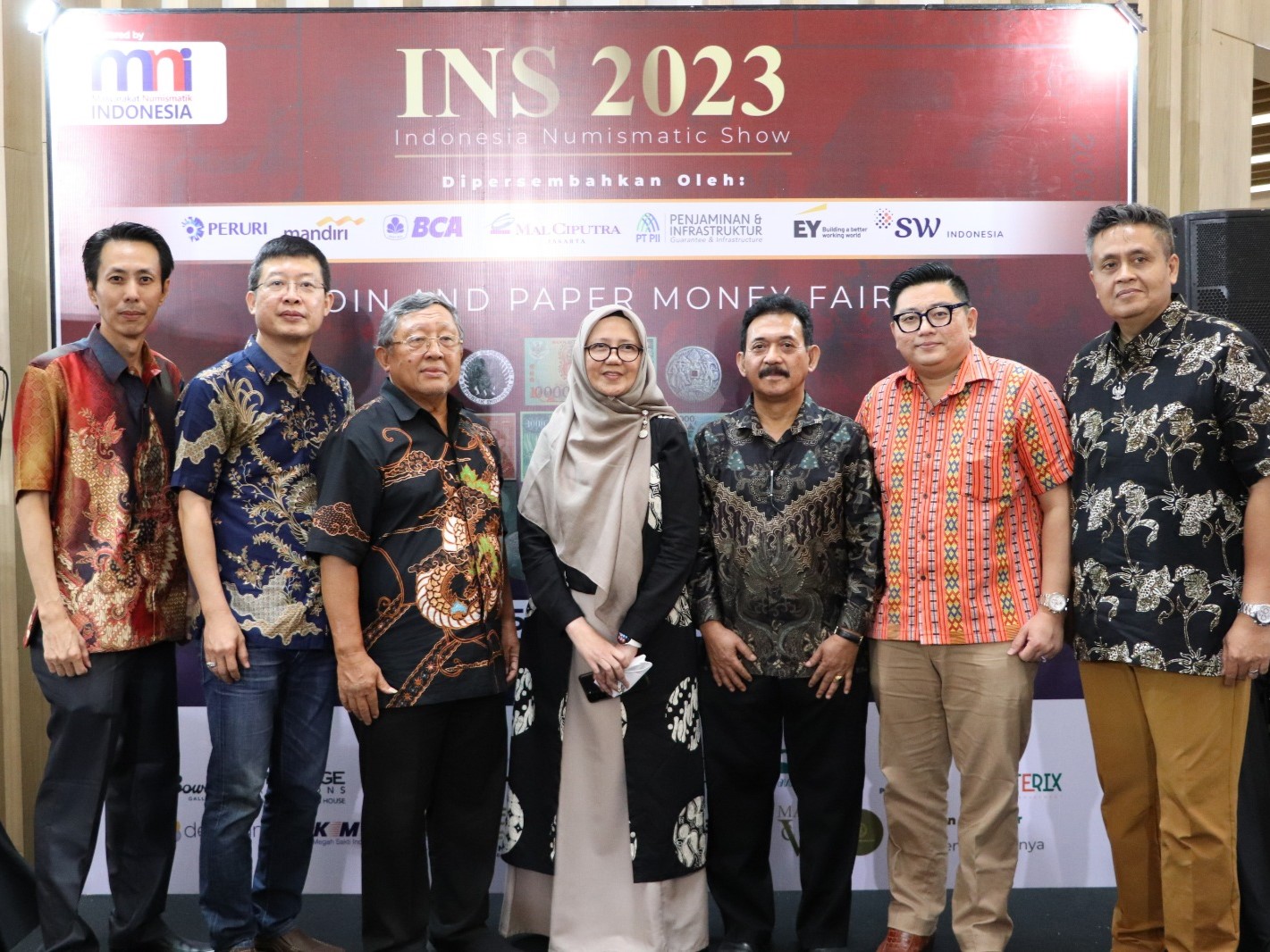 INS 2023 diikuti oleh lebih dari 50 pihak penggiat bidang numismatika dan rencananya menghadirkan pengunjung lebih dari 1.000 orang.
