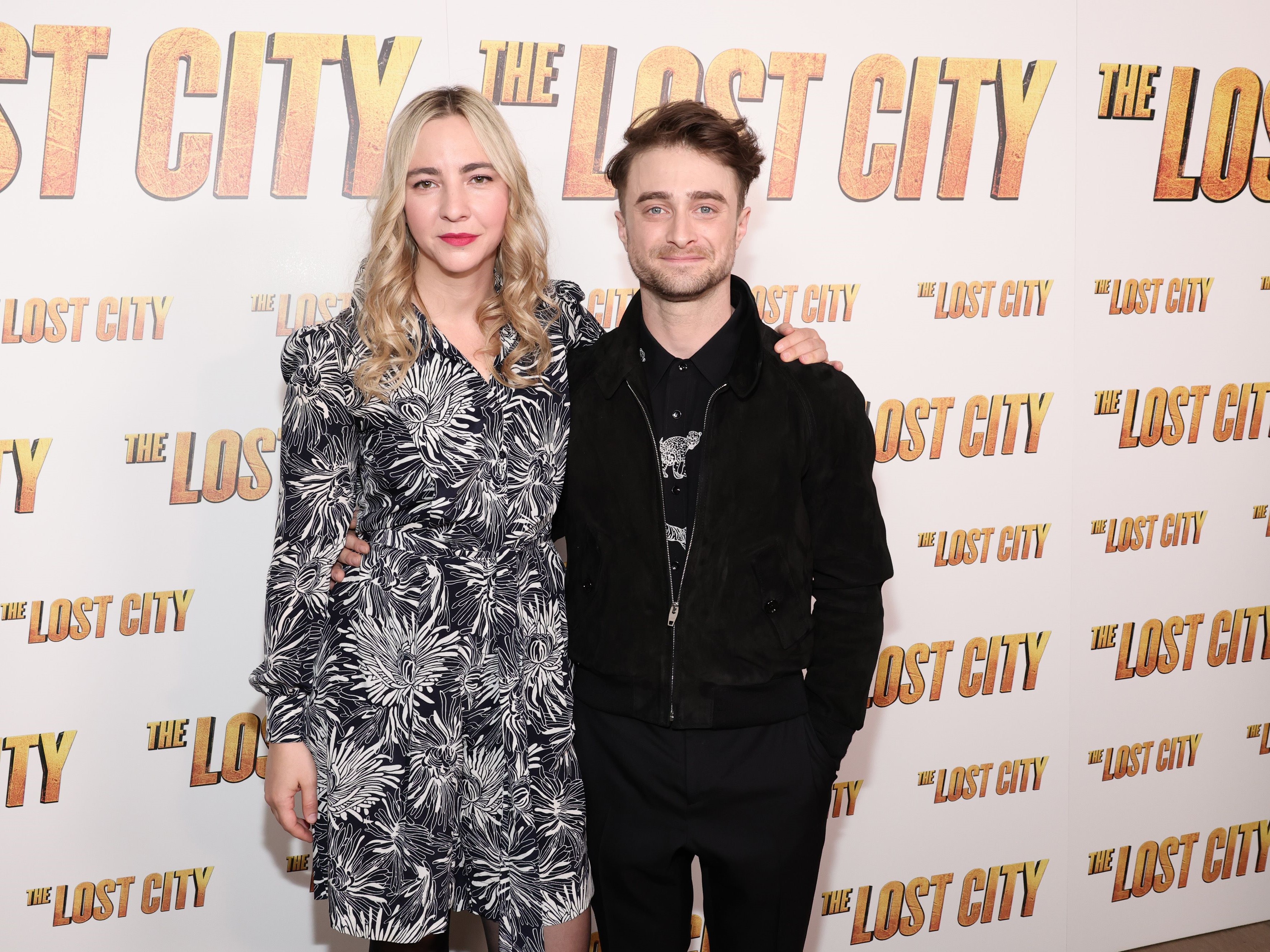 Erin Darke and Daniel Radcliffe.