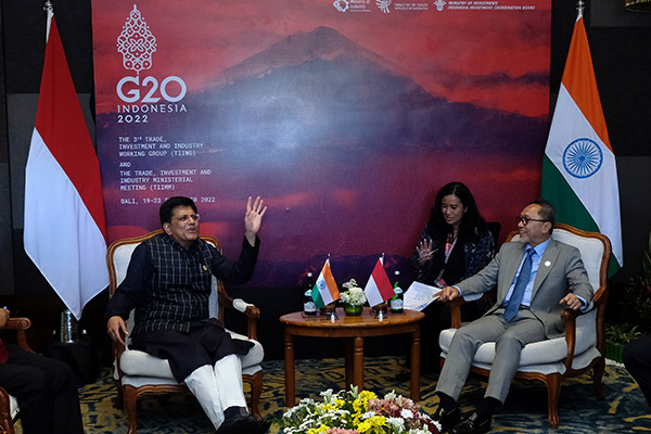  Mendag RI-India Bahas Penguatan Kerja Sama Perdagangan