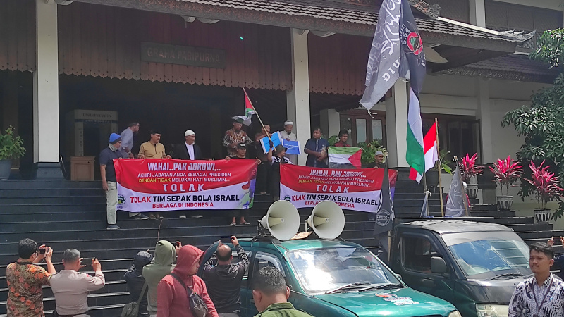 Massa menolak tim sepak bola Israel ikut Piala Dunia U-20