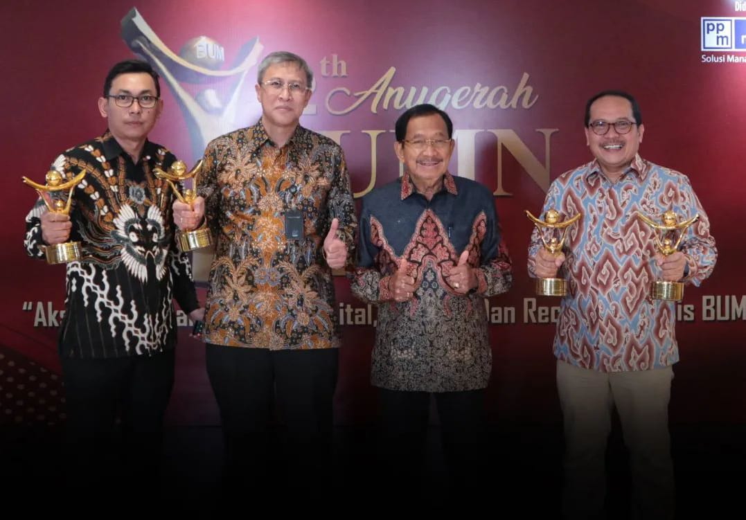 Len Industri Raih Dua Penghargaan Anugerah BUMN 2023
