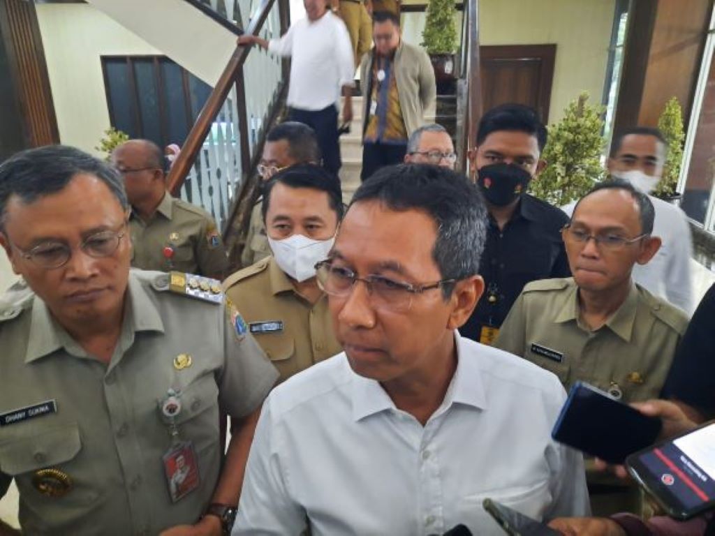 Pj Gubernur DKI Jakarta Heru Budi Hartono. 