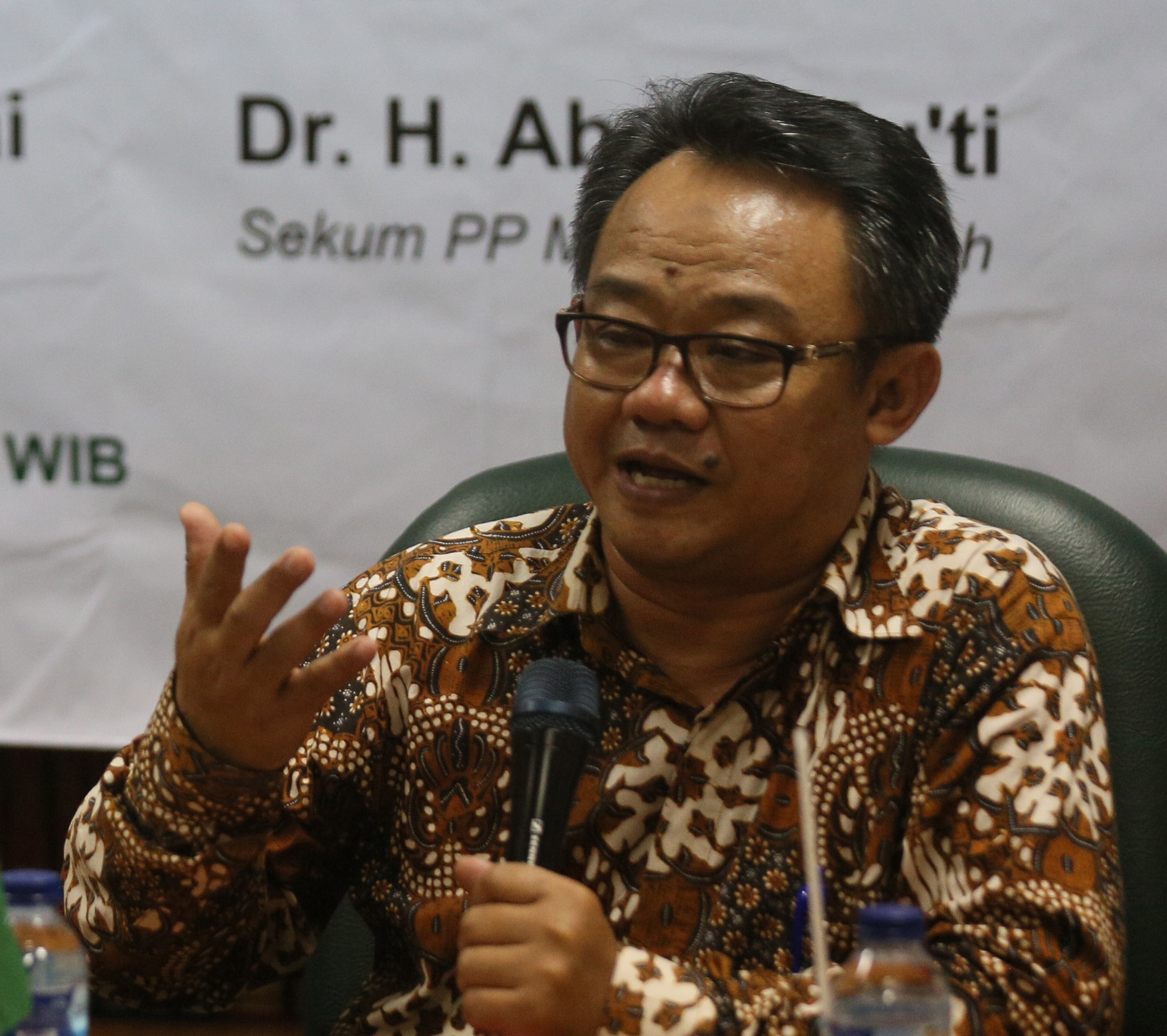 Sekretaris Umum Pimpinan Pusat (PP) Muhammadiyah, Prof Abdul Mu’ti