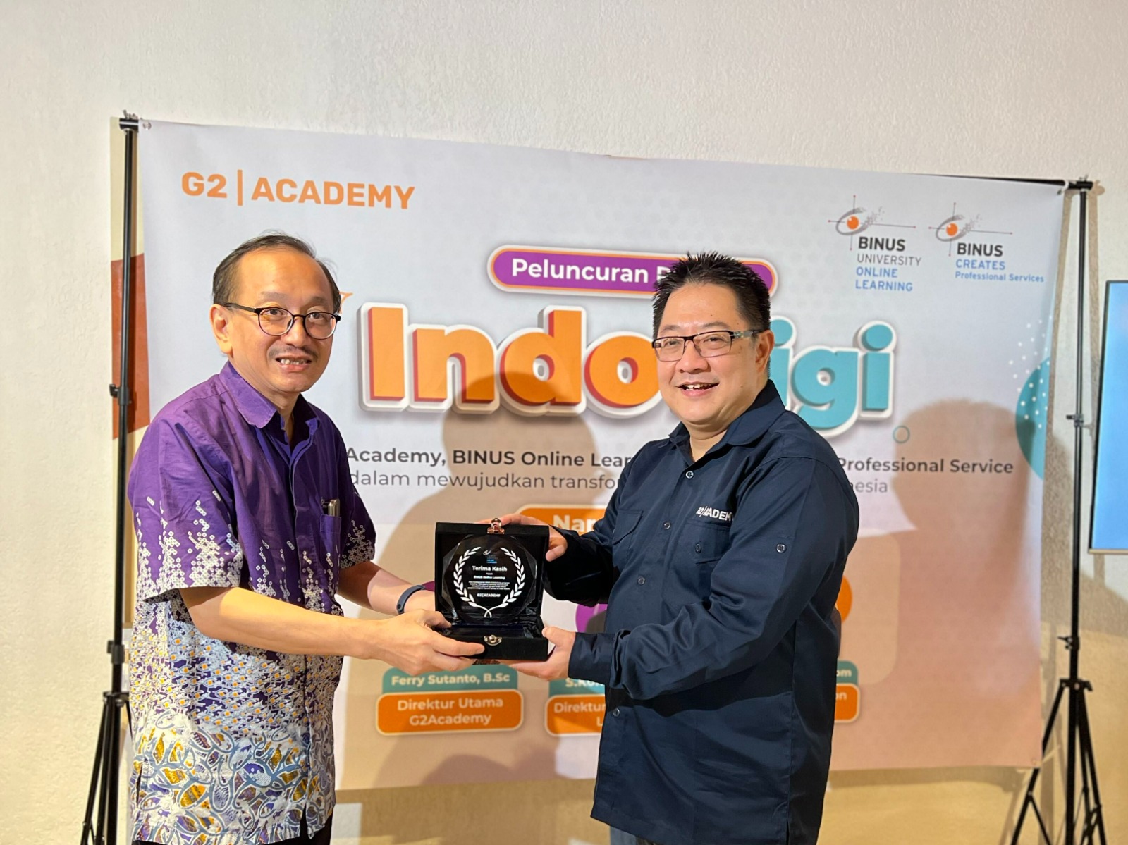 Binus Online Learning berkolaborasi dengan G2Academy meluncurkan program bootcamp IndoDigi untuk mengembangkan talenta digital.