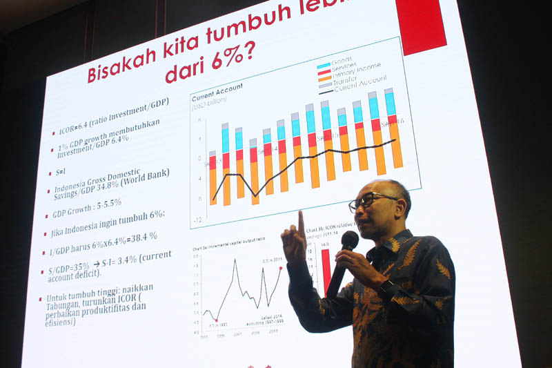 Ekonom dan Menteri Keuangan (Menkeu) Muhammad Chatib Basri yakin Indonesia tidak akan alami resesi.