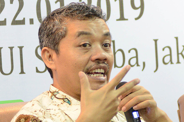 Direktur Eksekutif Institute For Peace and Security Studies (IPSS) Sri Yunanto.