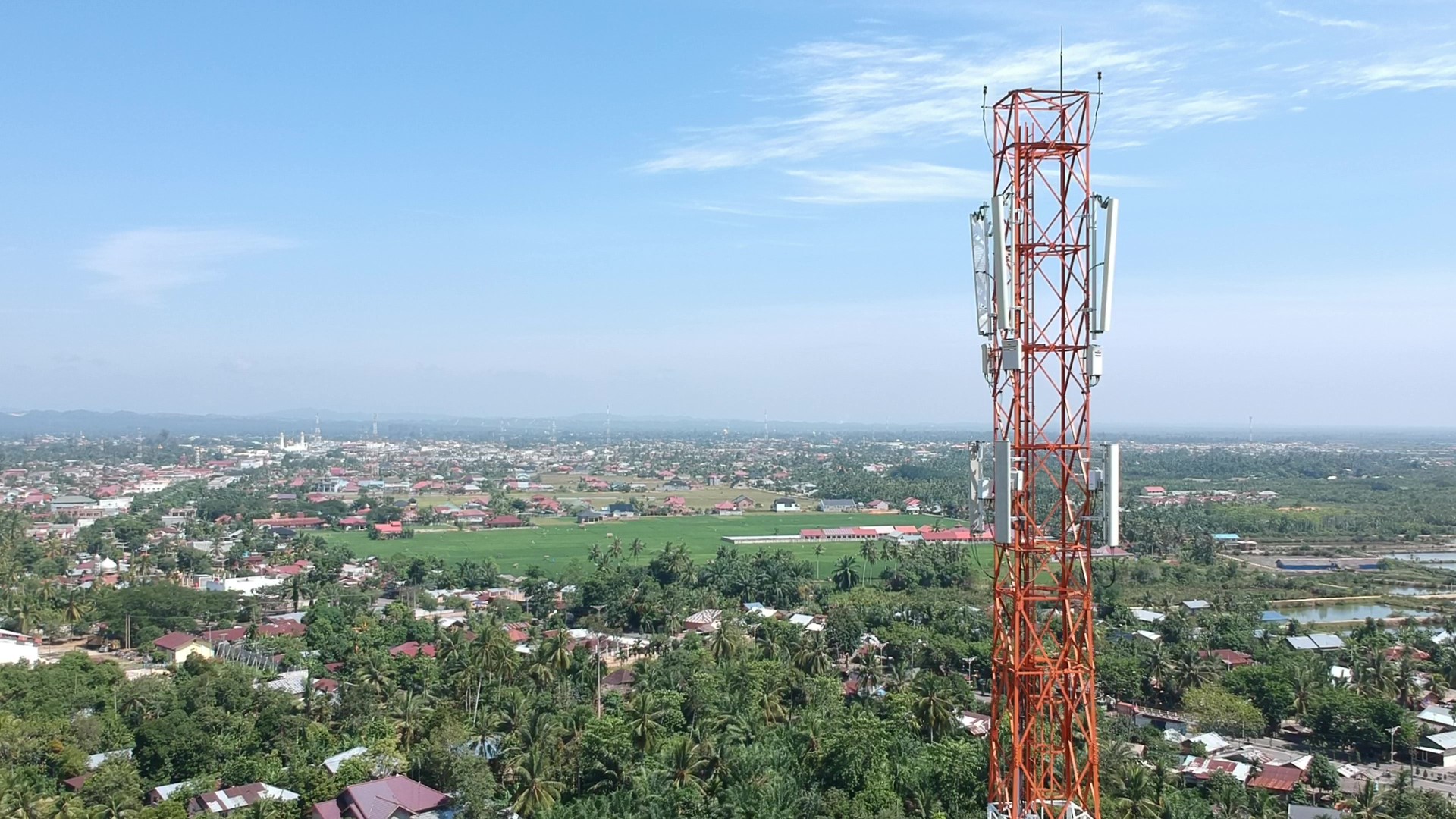 Tower Mitratel di Langsa, Aceh.