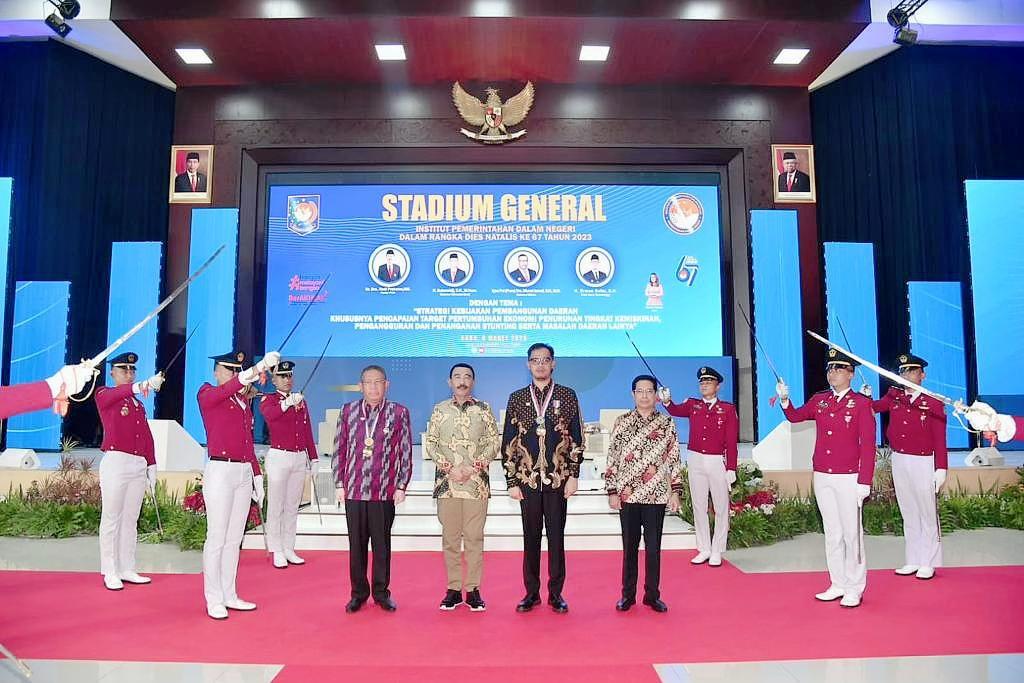 Stadium general IPDN, Rabu (8/3). 