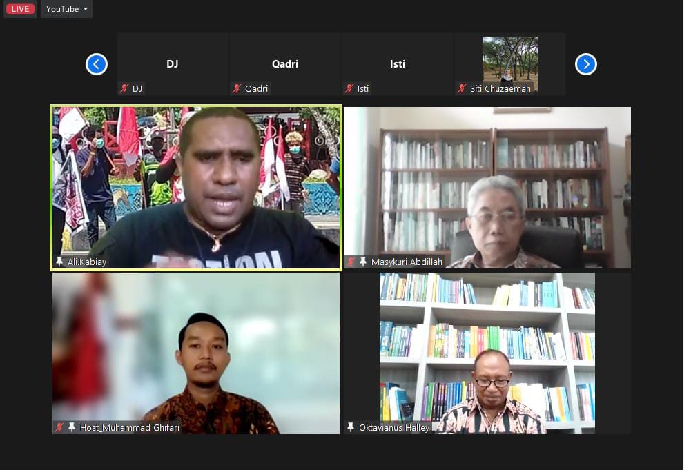 Webinar The Urgency of Papua in Indonesia-centric Development, Rabu (23/3/2023)