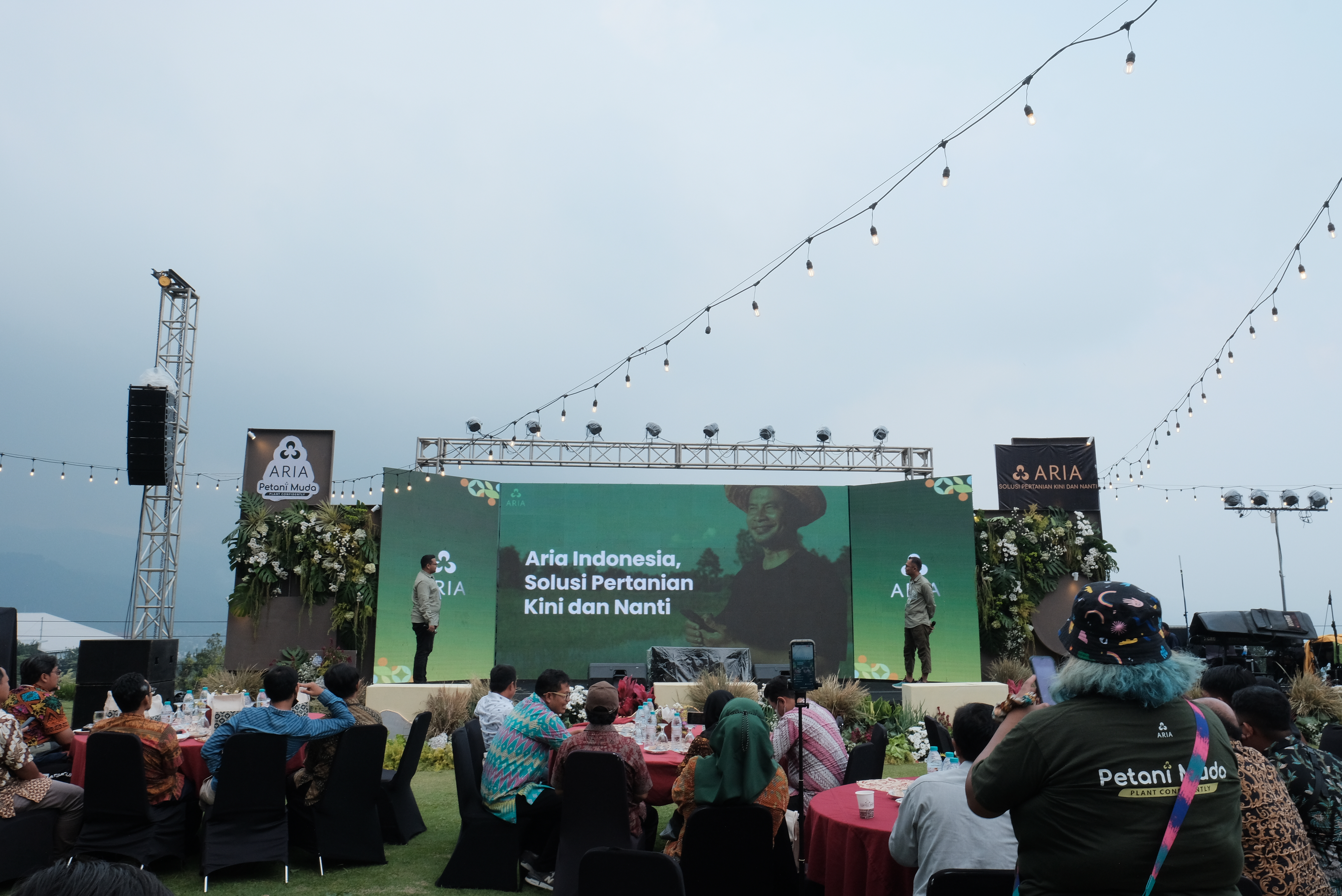 Peluncuran aplikasi Aria Tani