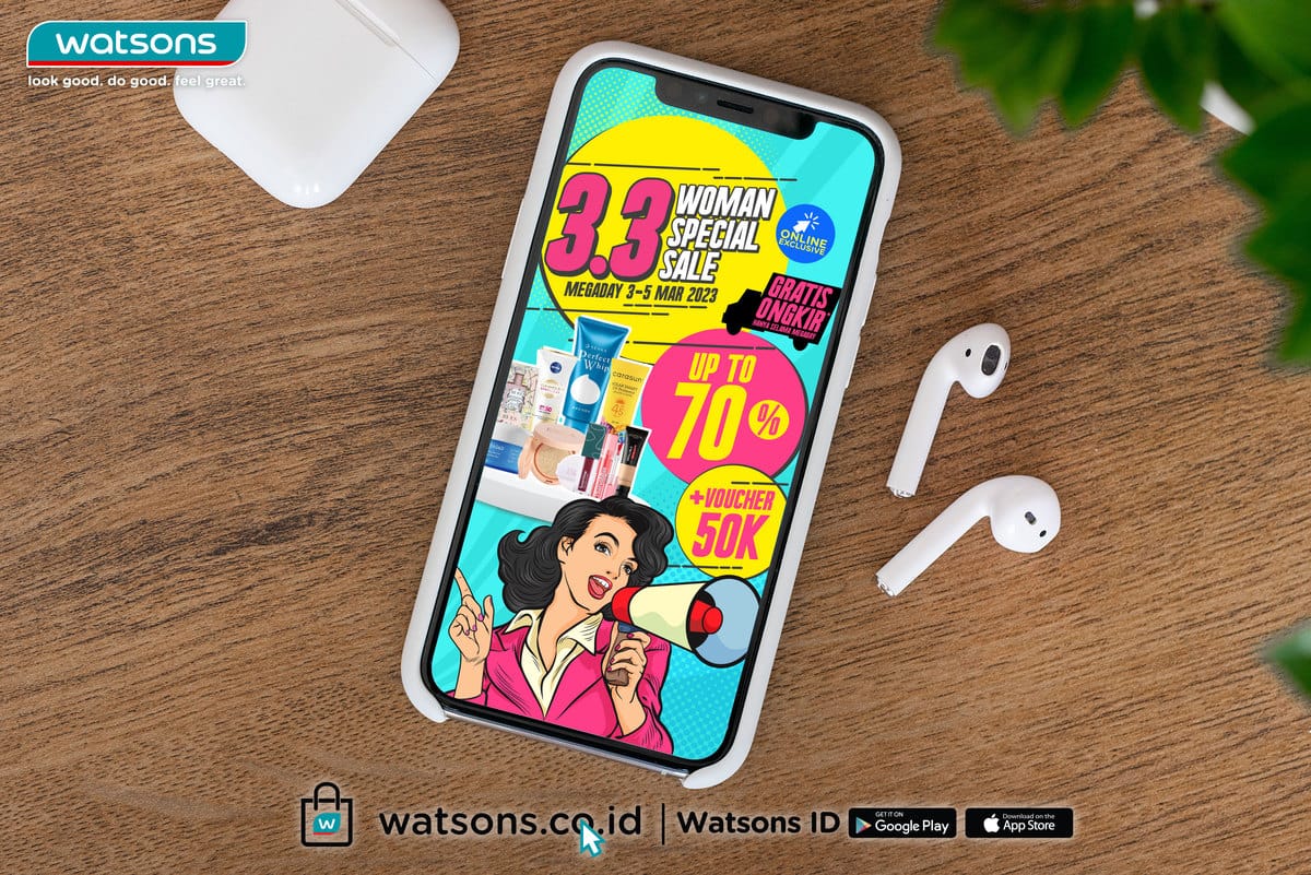 Program Watsons 3.3 Women Special Sale