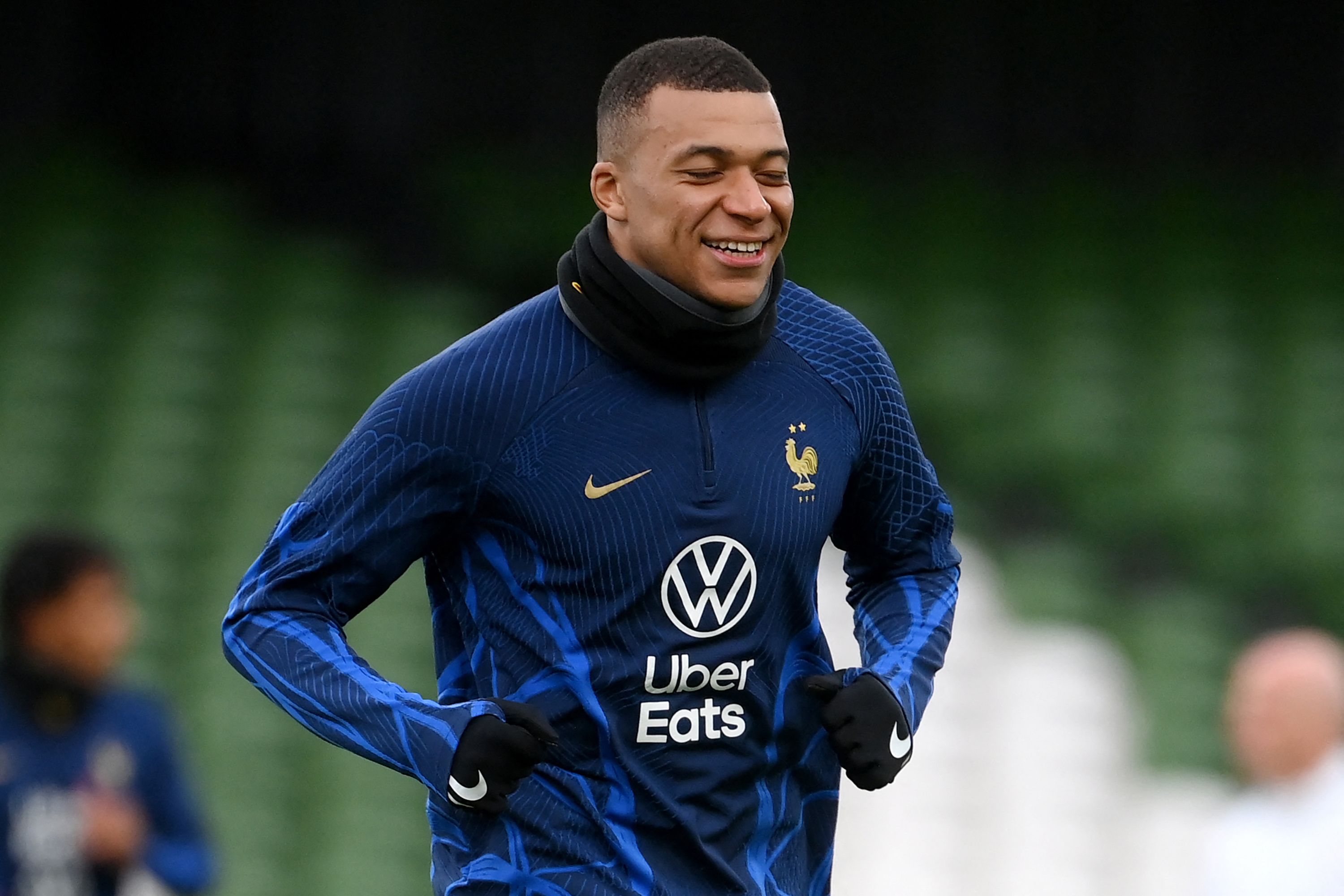 Penyerang timnas Prancis Kylian Mbappe