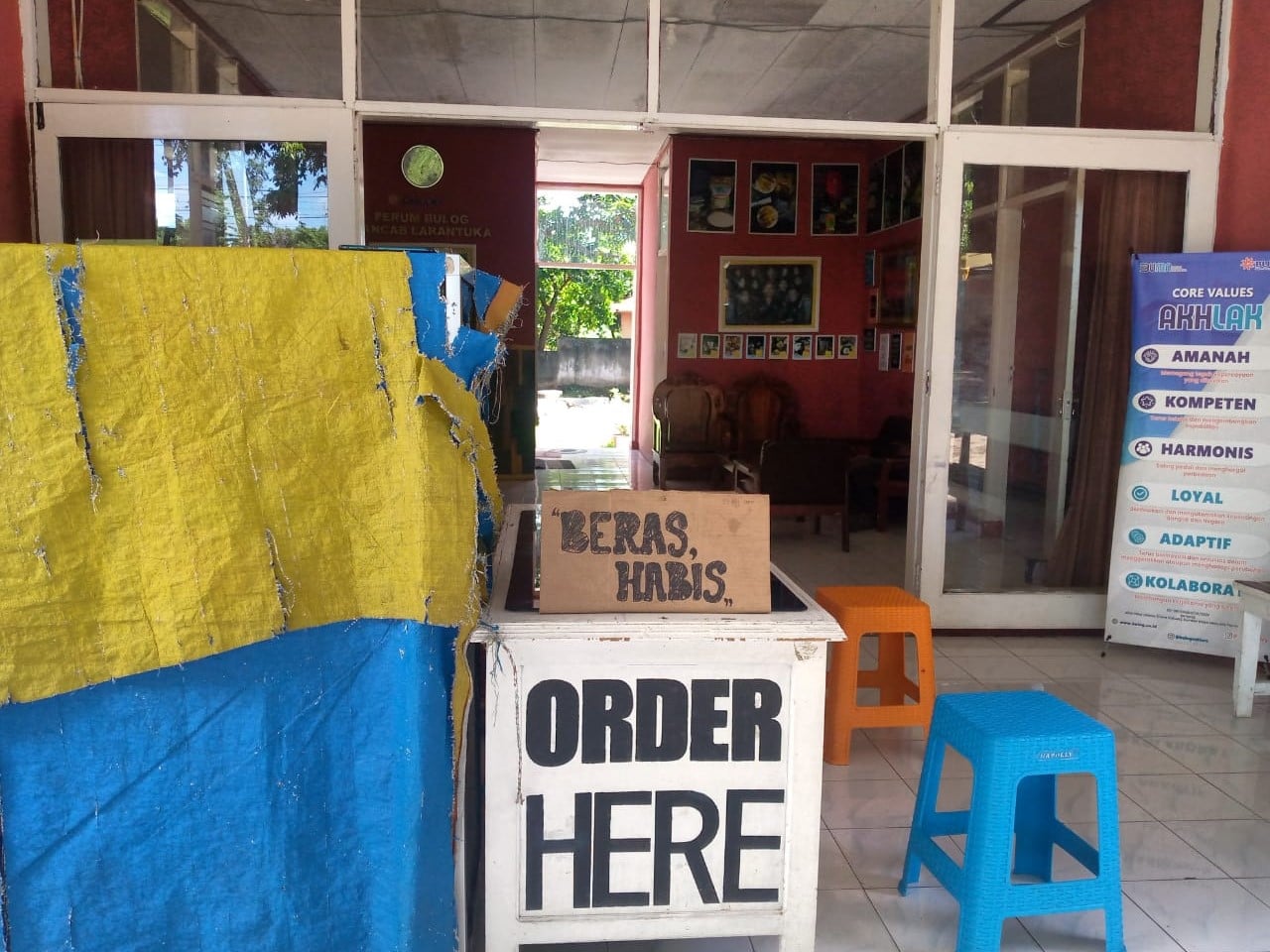 Stok Beras dan Minyak Goreng di Gudang Bulog Flotim Kosong