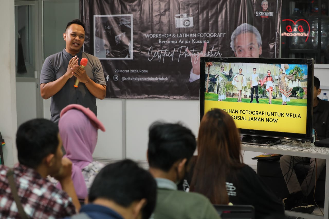 Srikandi Ganjar Jabodetabek Gelar Workshop dan Pelatihan Fotografi