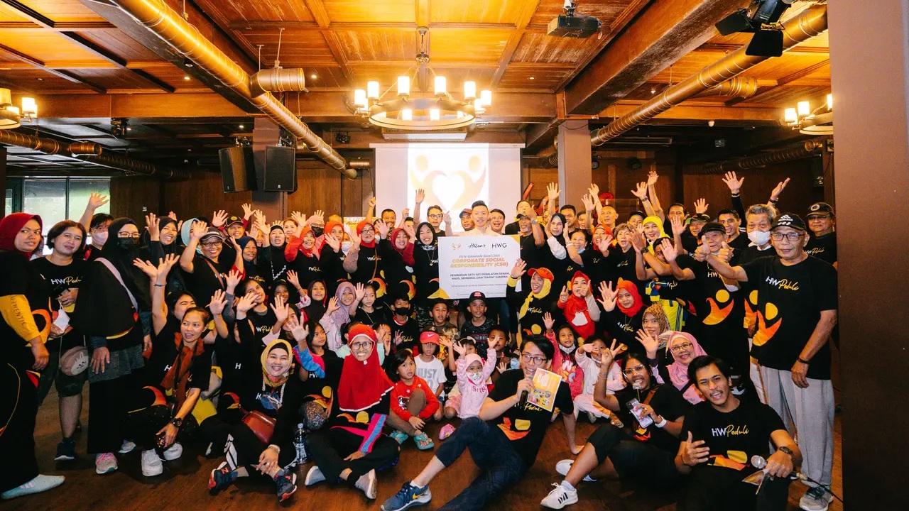 HW Peduli kembali menggelar aksi sosial kali ini bersama warga di sekitar Kemang, Jakarta Selatan.