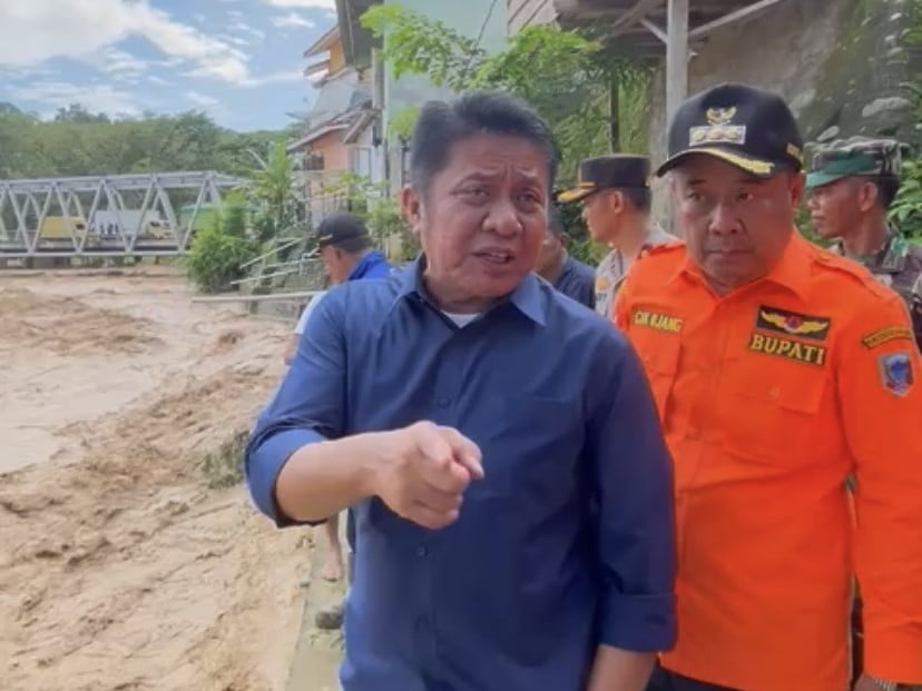 8 Kecamatan dan 40 Hektare Sawah di Lahat Terendam Banjir