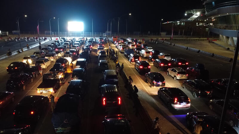 Arus mudik di Pelabuhan Bakaheuni