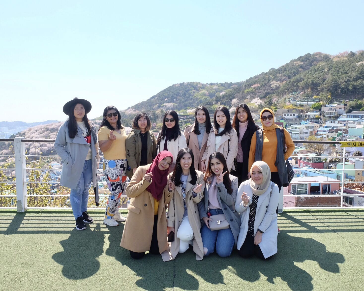 Wisata Indonesia yang bergabung dengan Backpacker Korea.