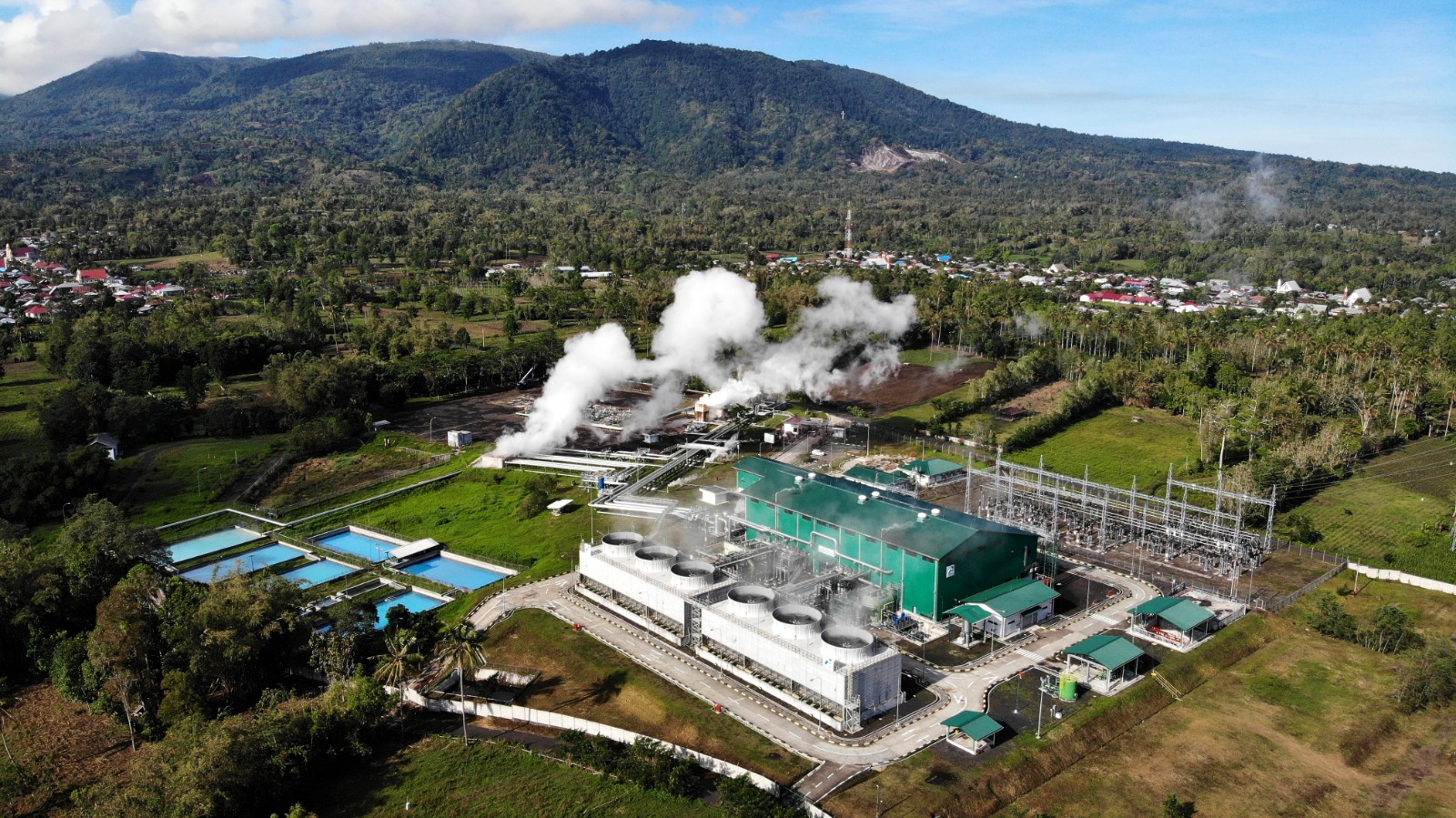 Pembangkit geothermal yang dikelola oleh PGE
