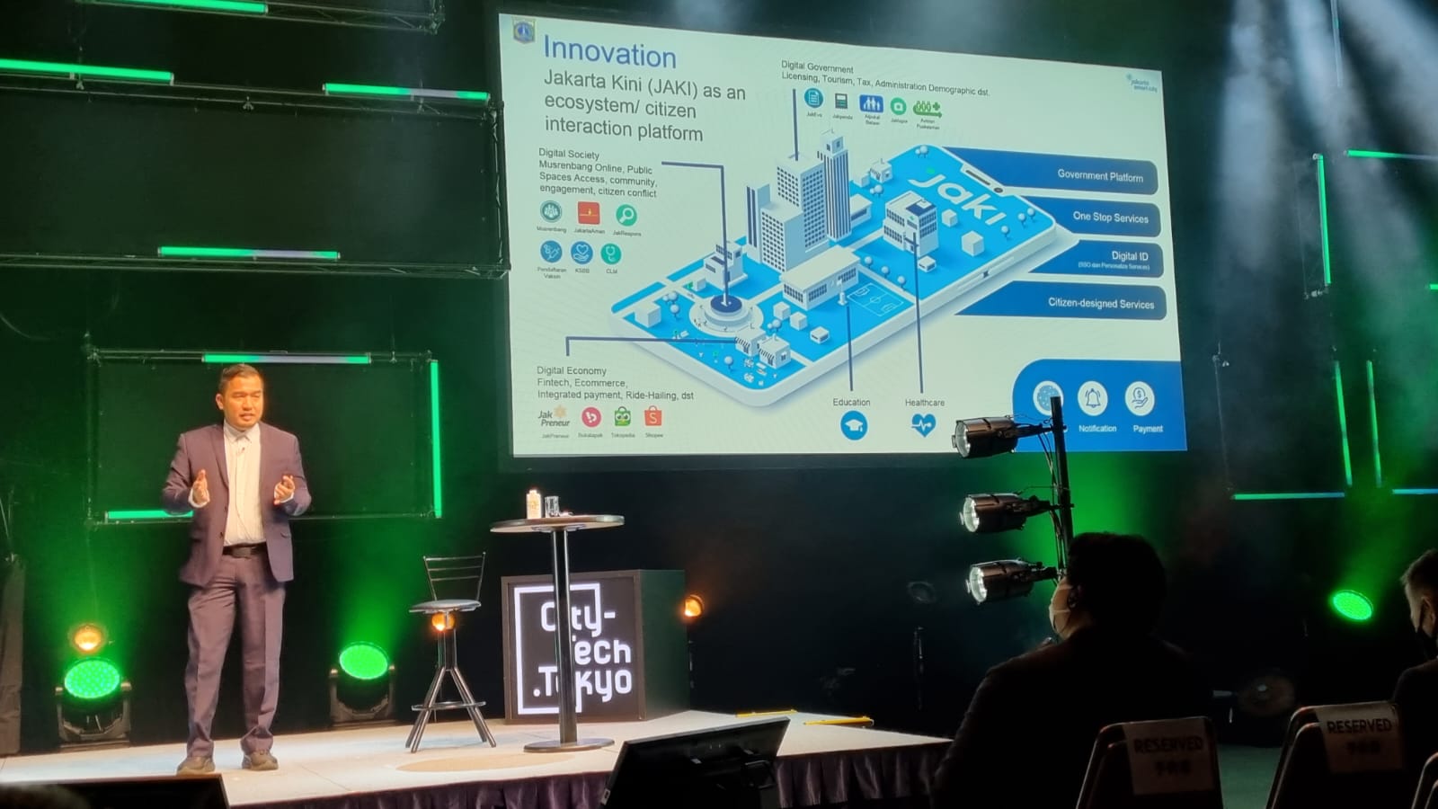 Aplikasi JAKI Diperkenalkan di City-Tech Tokyo 2023