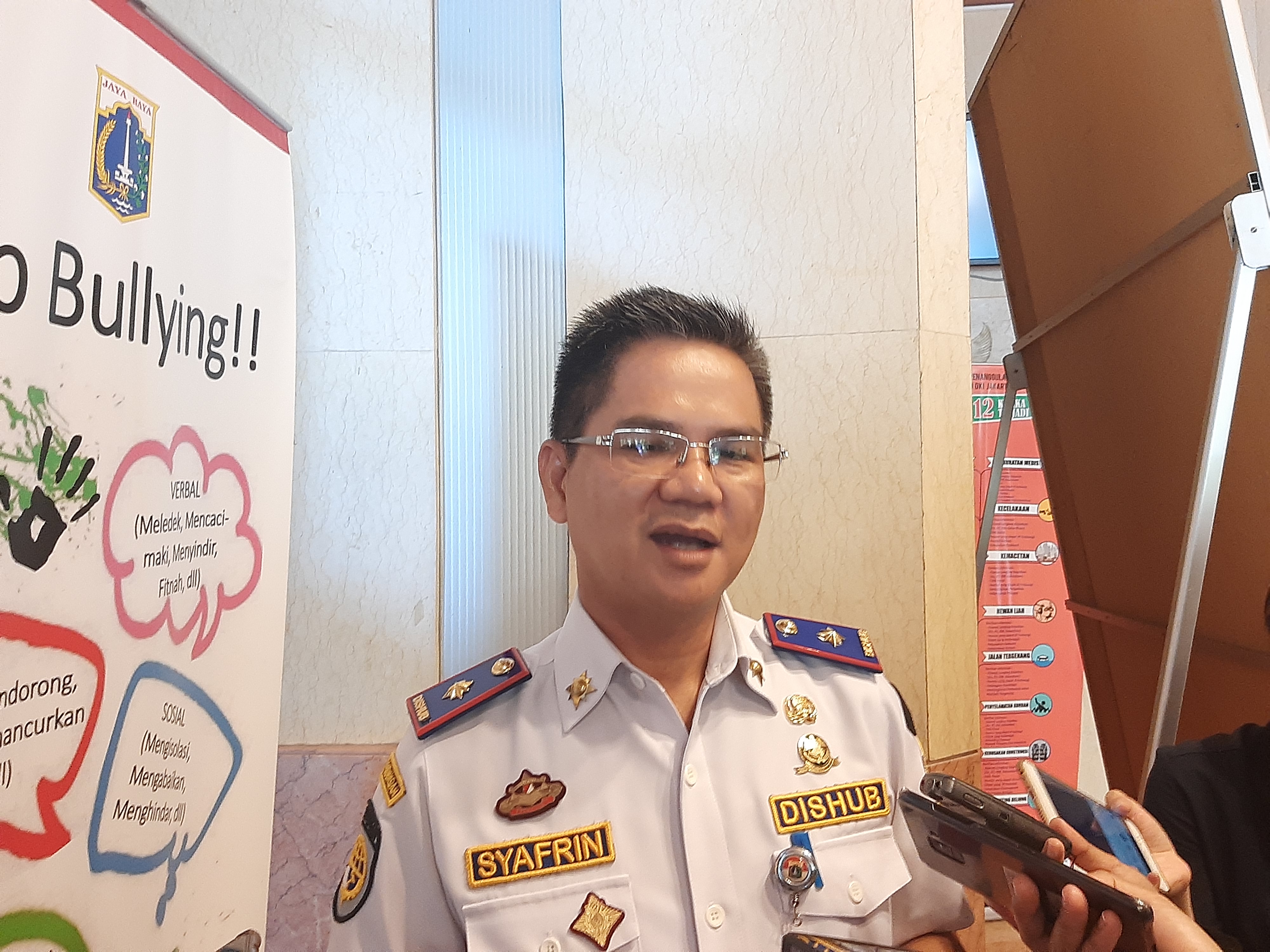 Kepala Dinas Perhubungan DKI Jakarta, Syafrin Liputo,