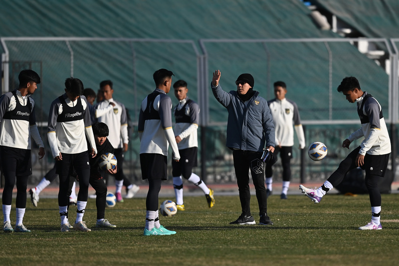 Latihan Timnas U-20  Indonesia