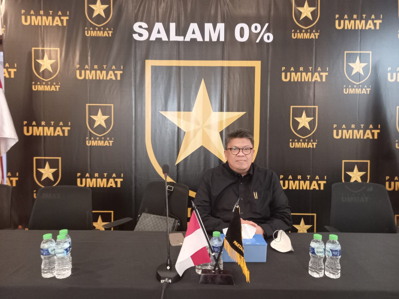 Ketua Bidang Politik Partai Ummat Hilmi R. Ibrahim.