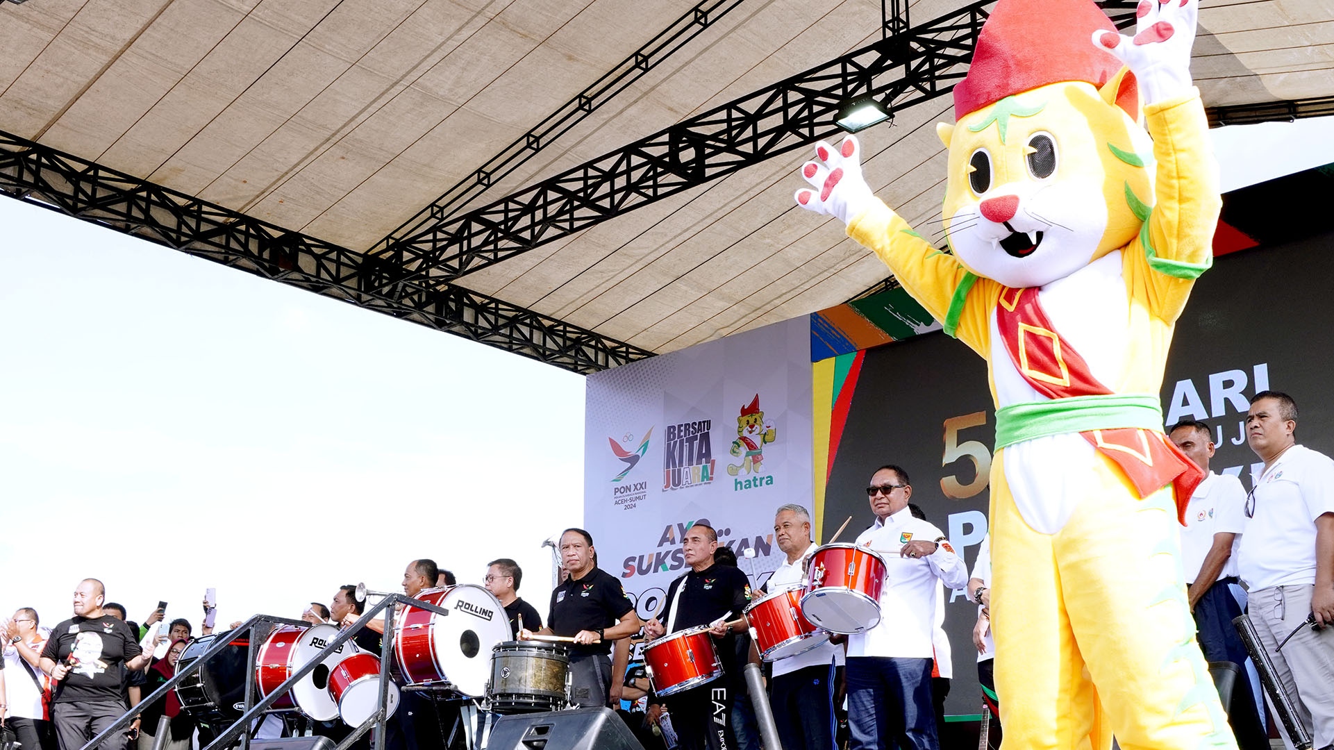 Peluncuran Pekan Olahraga Nasional (PON) 2024.