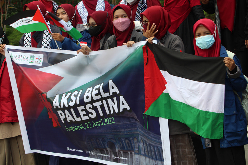 Aksi bela Palestina