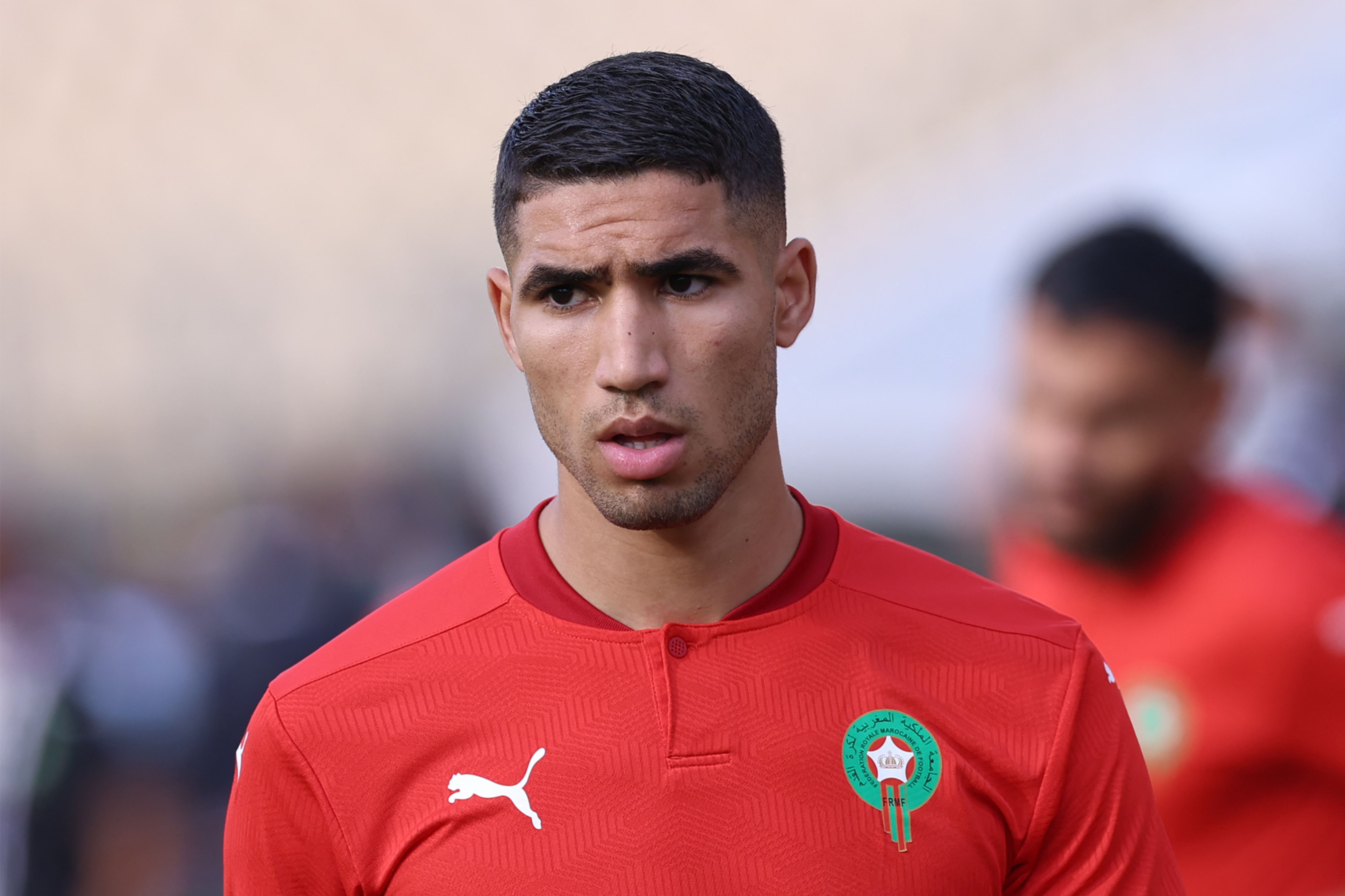Bek timnas Maroko Achraf Hakimi