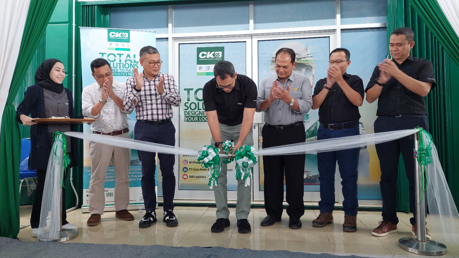 CKB Group melakukan relokasi fasilitas hub logistik perusahaan dan meresmikan fasilitas pergudangan dan cross dock di Palembang, Sumsel.