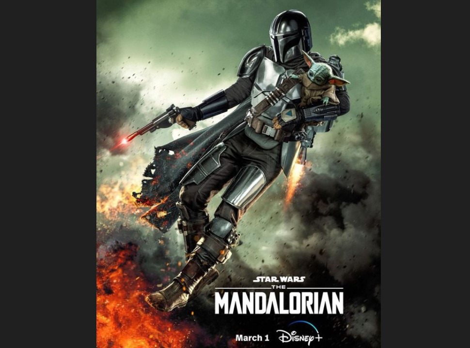 Poster serial The Mandalorian