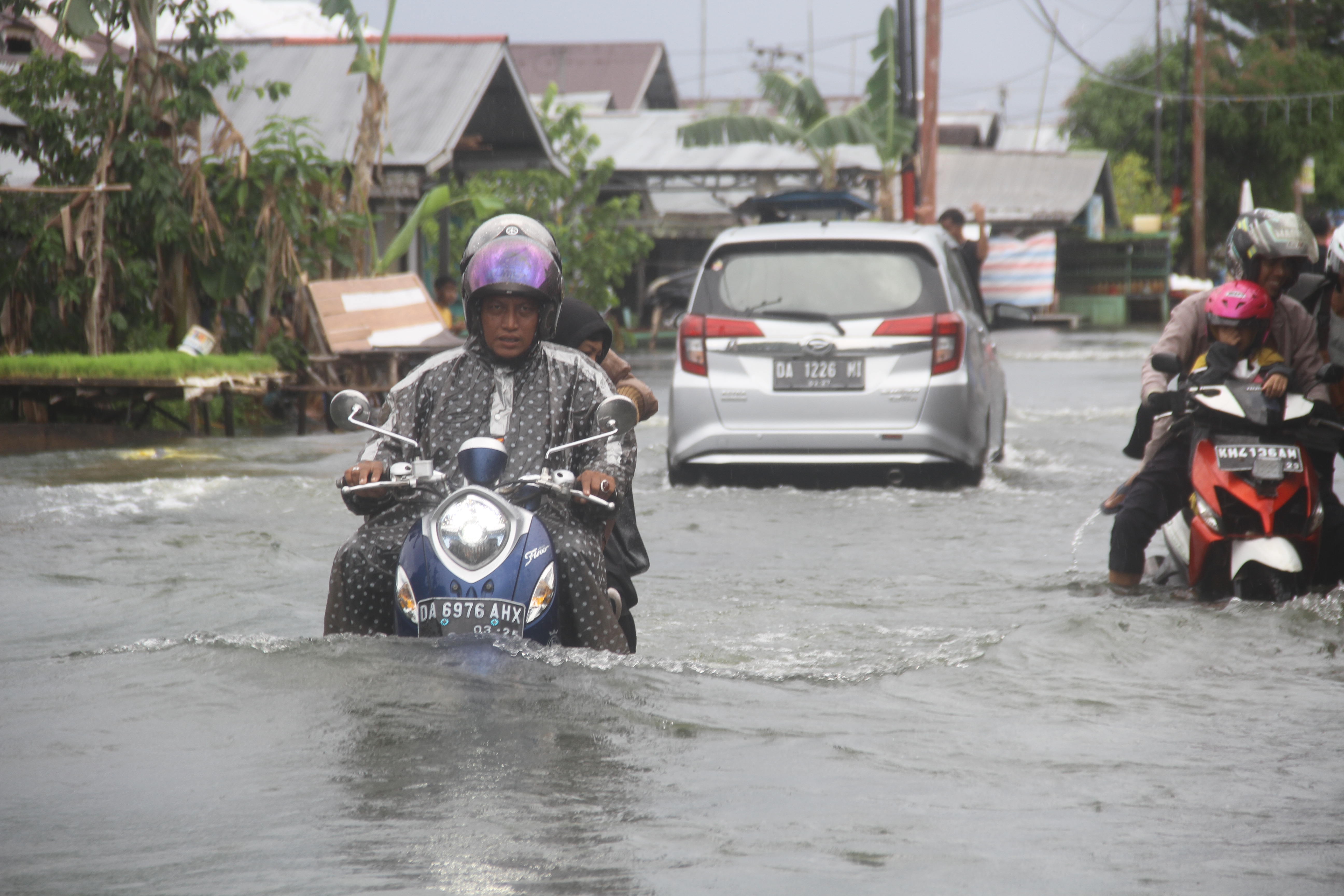 Bencana banjir masih melanda sejumlah daerah di Kalimantan Selatan.