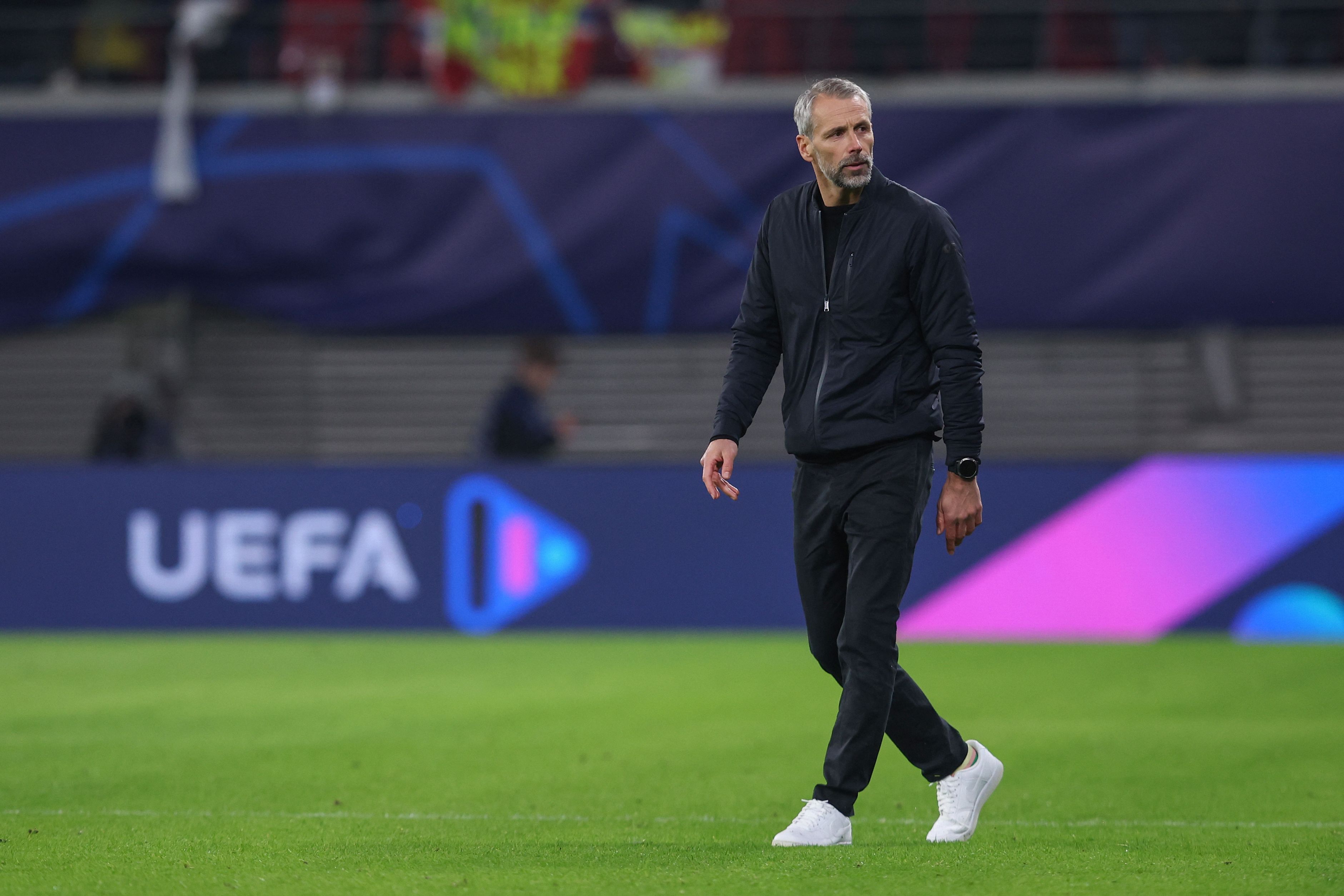 Pelatih RB Leipzig Marco Rose