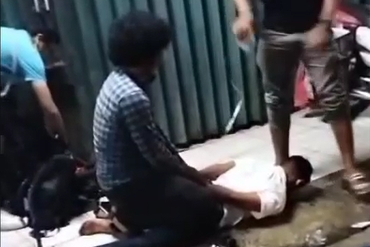 Polisi menangkap terduga pelaku pencurian kendaraan bermotor.