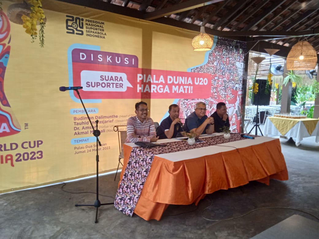 Diskusi suporter terkait Piala Dunia U-20