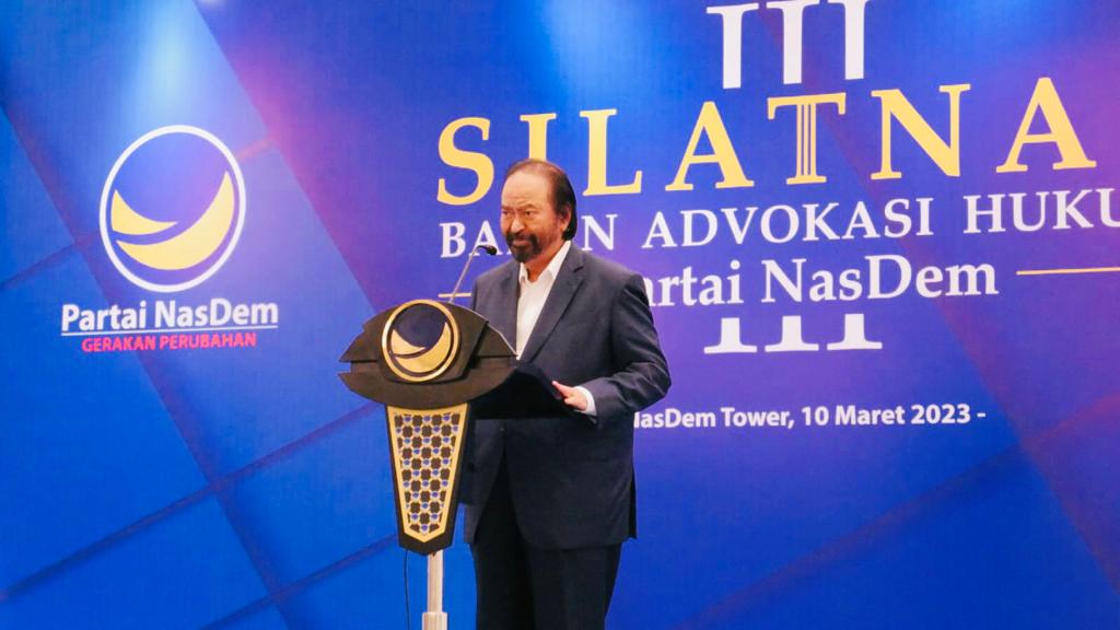 Ketua Umum Partai NasDem Surya Paloh